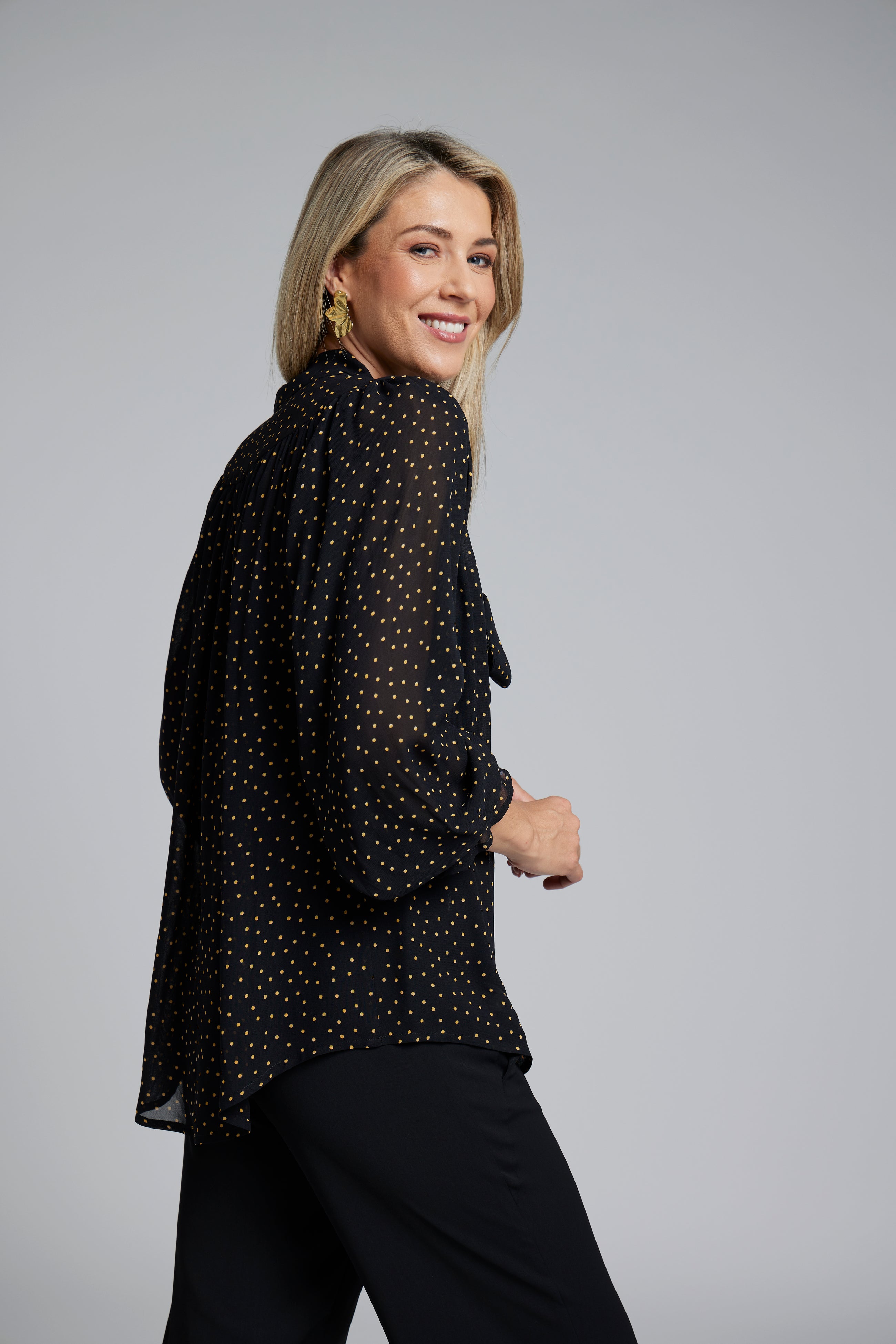 NES Esme Top | Polka Dot | by N-E-S