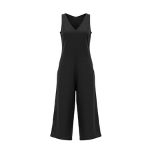 The NES Linen Lounge Jumpsuit – a breathable linen-cotton jumpsuit with relaxed fit and pockets. Easy, flattering and NZ made.