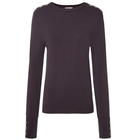 Nicki by Moke women’s fine gauge knit top in fresh 2026 tonal colours. Crafted from a soft 12 gauge yarn for a lightweight feel and smooth, polished drape, creating a flattering, best selling silhouette ideal for trans seasonal layering. Features statement gold button detailing at the sleeves and shoulders for a refined, elevated finish. An effortless everyday knit designed in New Zealand and loved season after season.