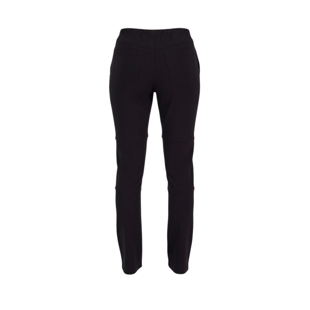 The NES Sector Split Pant – a stretch twill pant with split hem, elastic waist and tailored fit. Comfortable, versatile and NZ made.