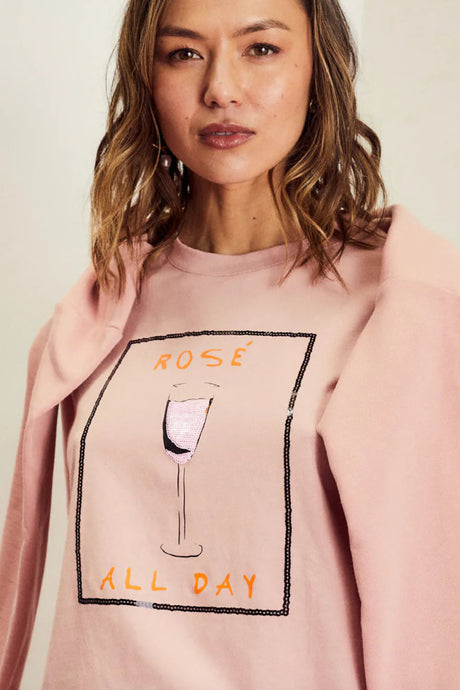 Embrace laid-back vibes with the We are the others, Lana Vintage Tee - Rose All Day. This relaxed-fit tee combines effortless style with a touch of sass, featuring a retro-inspired 