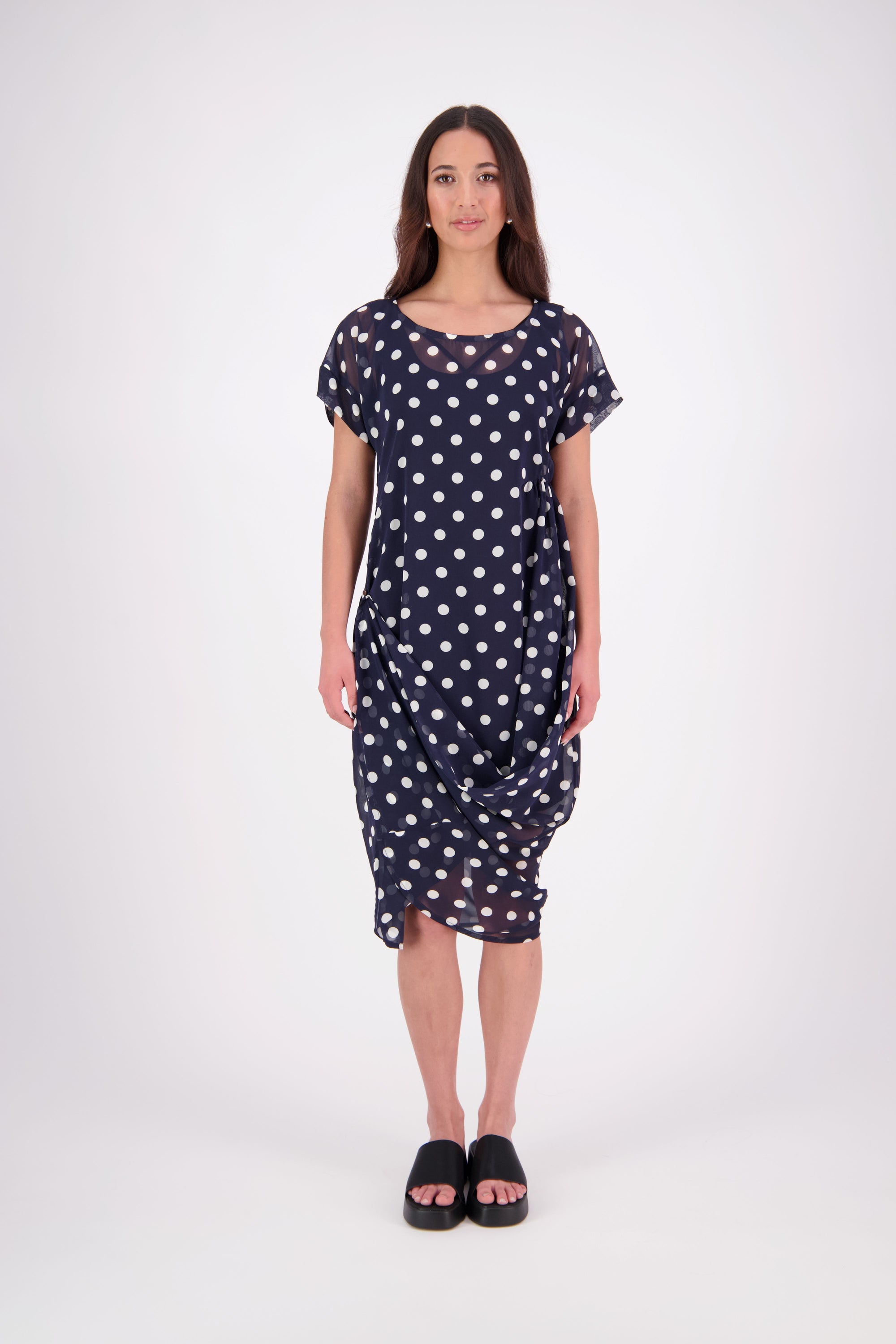 NES | FLOW DRESS | POLKA DOT