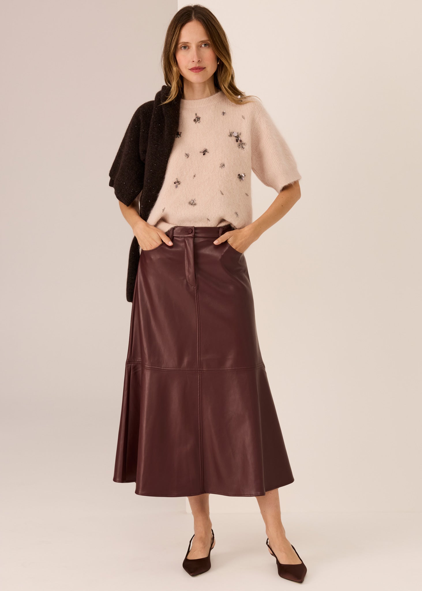 POL | HAVILAND BEADED KNIT TEE