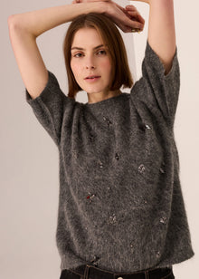 POL | HAVILAND BEADED KNIT TEE