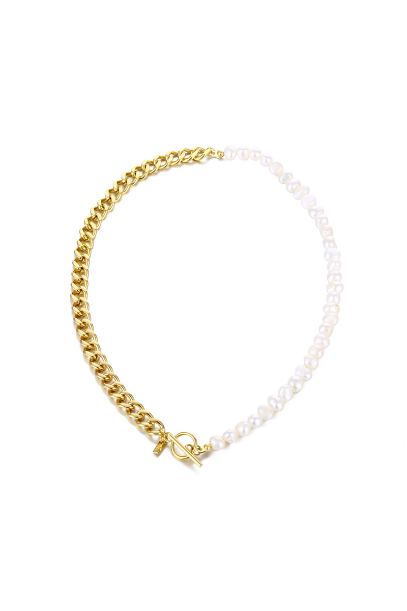 PĀMU | HERA NECKLACE | GOLD/PEARL