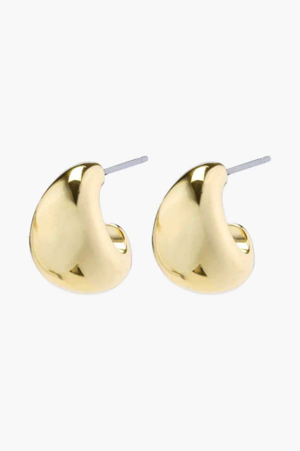 PILGRIM | ALEXANE RECYC CHUNKY HOOP | GOLD