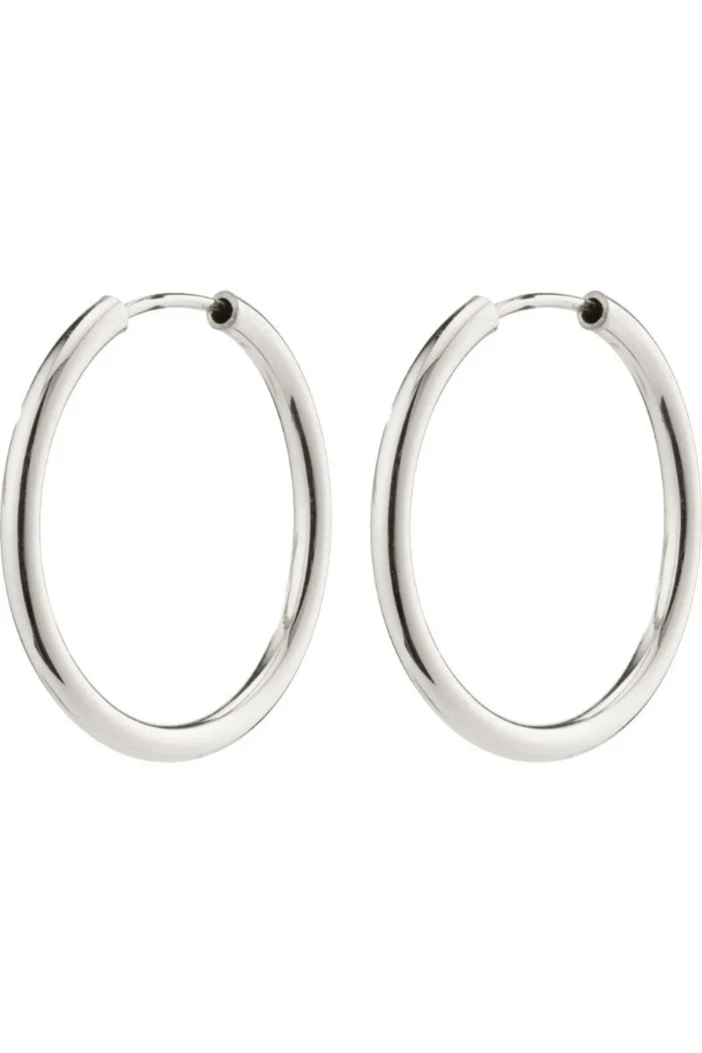 PILGRIM | APRIL RECYCLED SMALL HOOP EARRINGS | SILVER