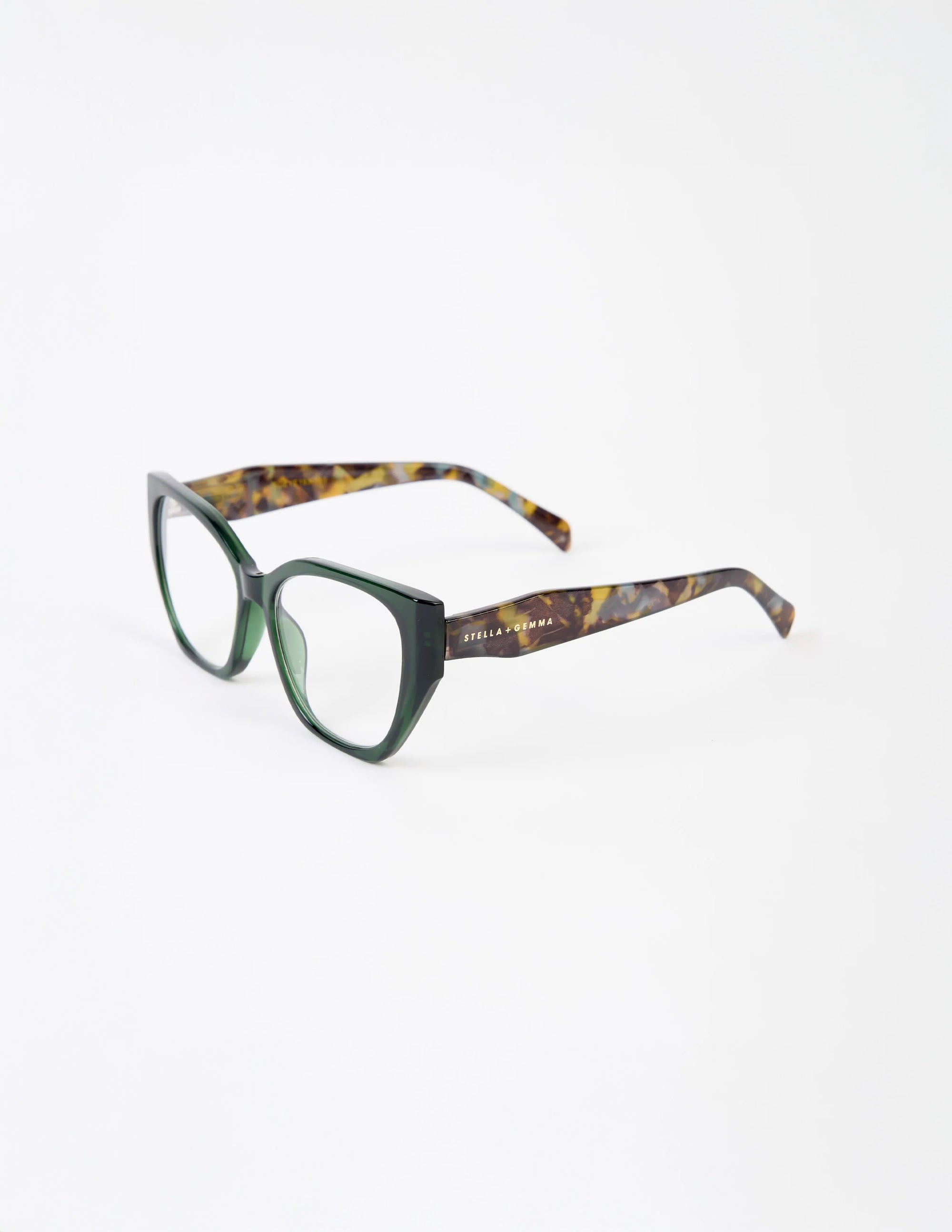 STELLA + GEMMA | BLAIRE READERS | EMERALD Polycarbonate with acrylic lens