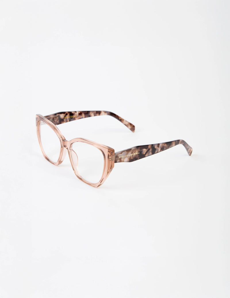 STELLA + GEMMA | BLAIRE READERS | BEIGE - Polycarbonate with acrylic lens