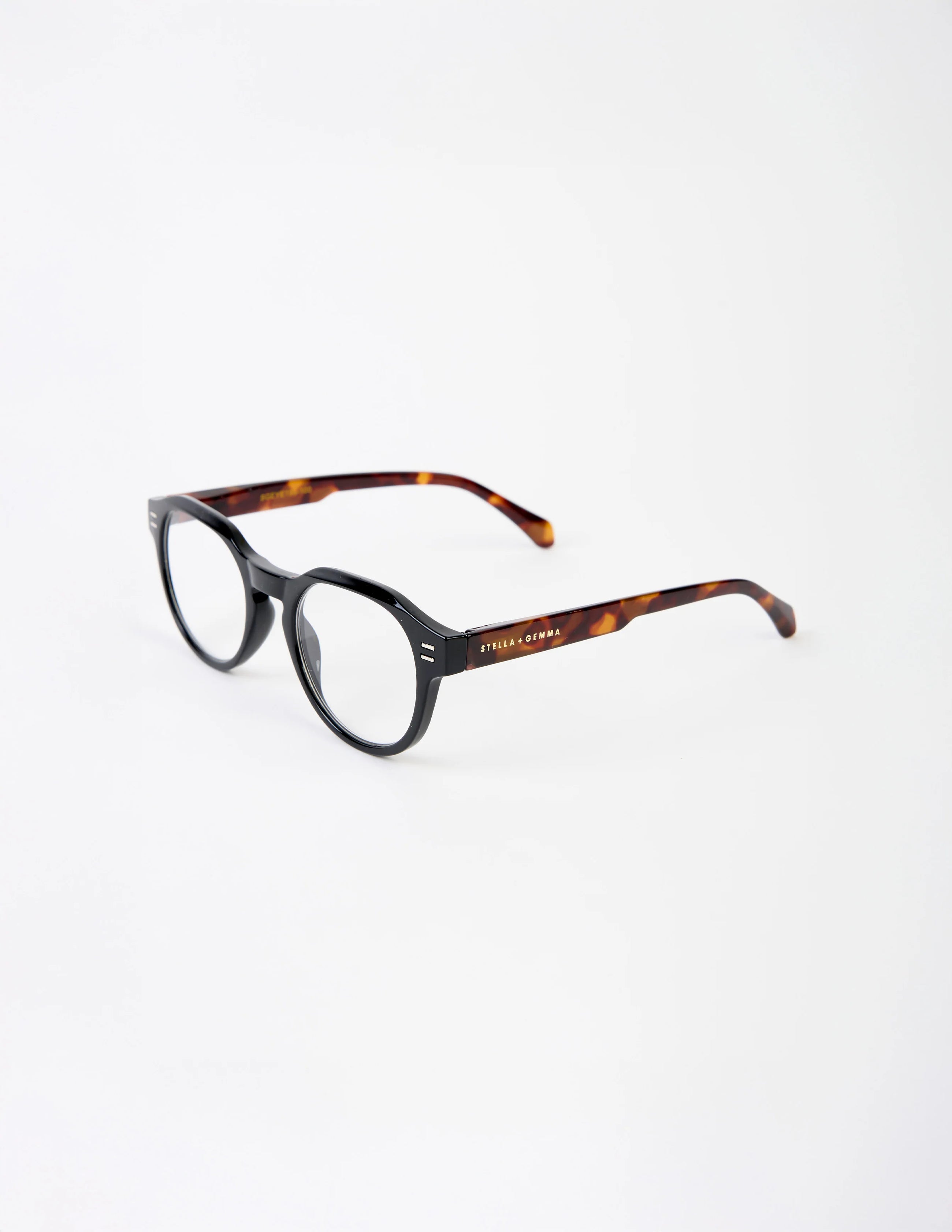STELLA + GEMMA | GRACE READERS | BLACK - Polycarbonate with acrylic lens