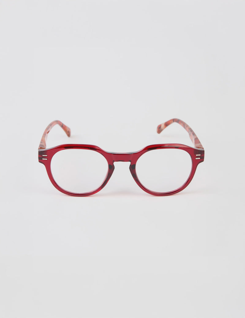 STELLA + GEMMA | GRACE READERS | RED - Polycarbonate with acrylic lens