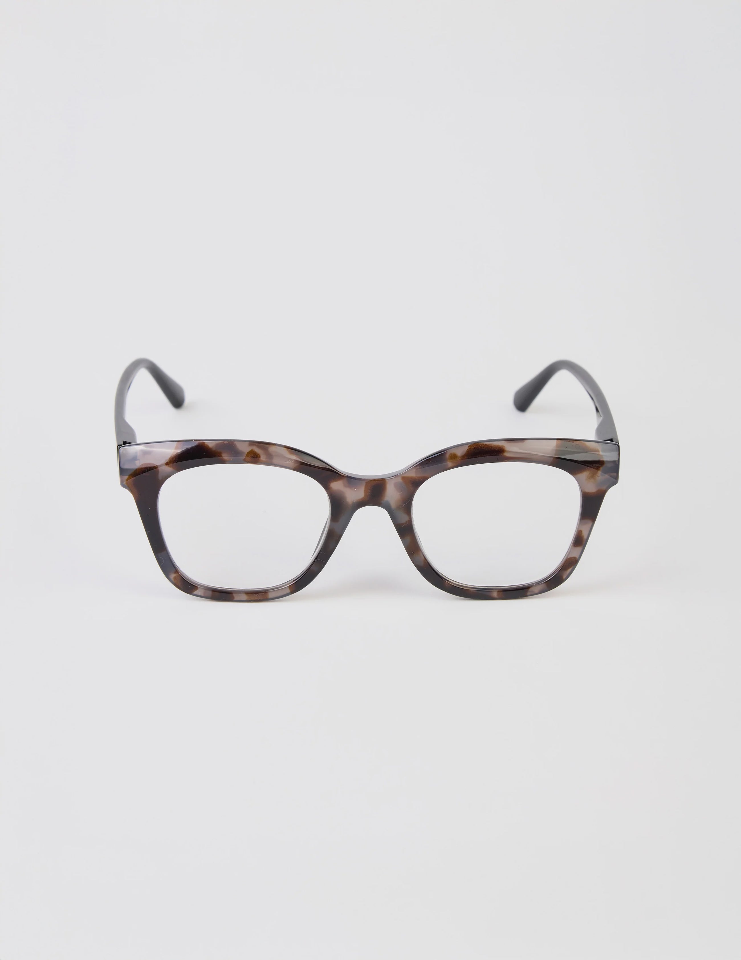 STELLA + GEMMA | CLEO READERS | BLK/TORT - Polycarbonate with acrylic lens