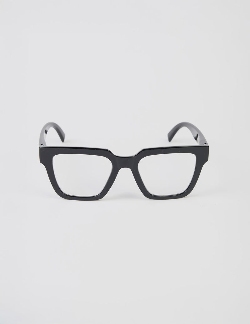 STELLA + GEMMA | AUDREY READERS | BLACK - Polycarbonate with acrylic lens