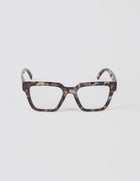 STELLA + GEMMA | AUDREY READERS | BLUE/TORT - Polycarbonate with acrylic lens