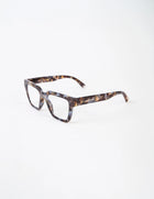 STELLA + GEMMA | AUDREY READERS | BLUE/TORT - Polycarbonate with acrylic lens