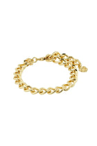 PILGRIM | CHARM RECYCLED CURB CHAIN BRACELET