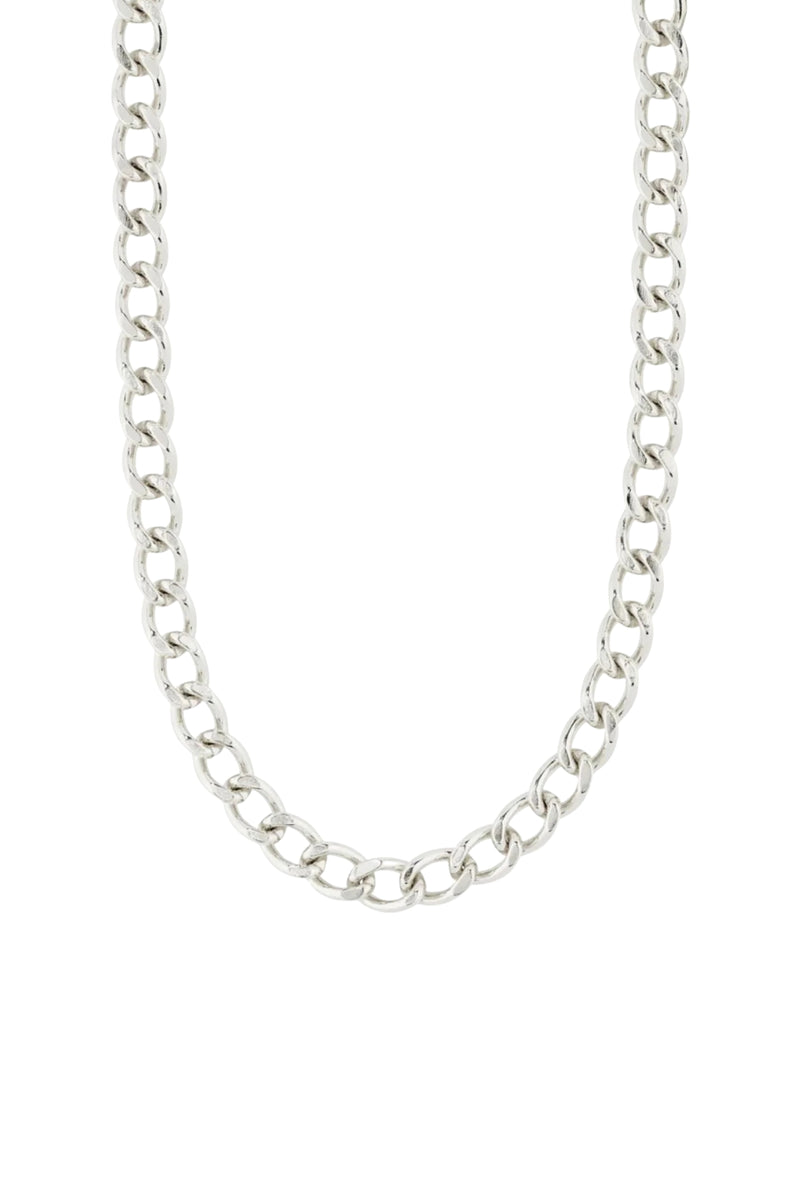 PILGRIM | CHARM RECYCLED CURB NECKLACE