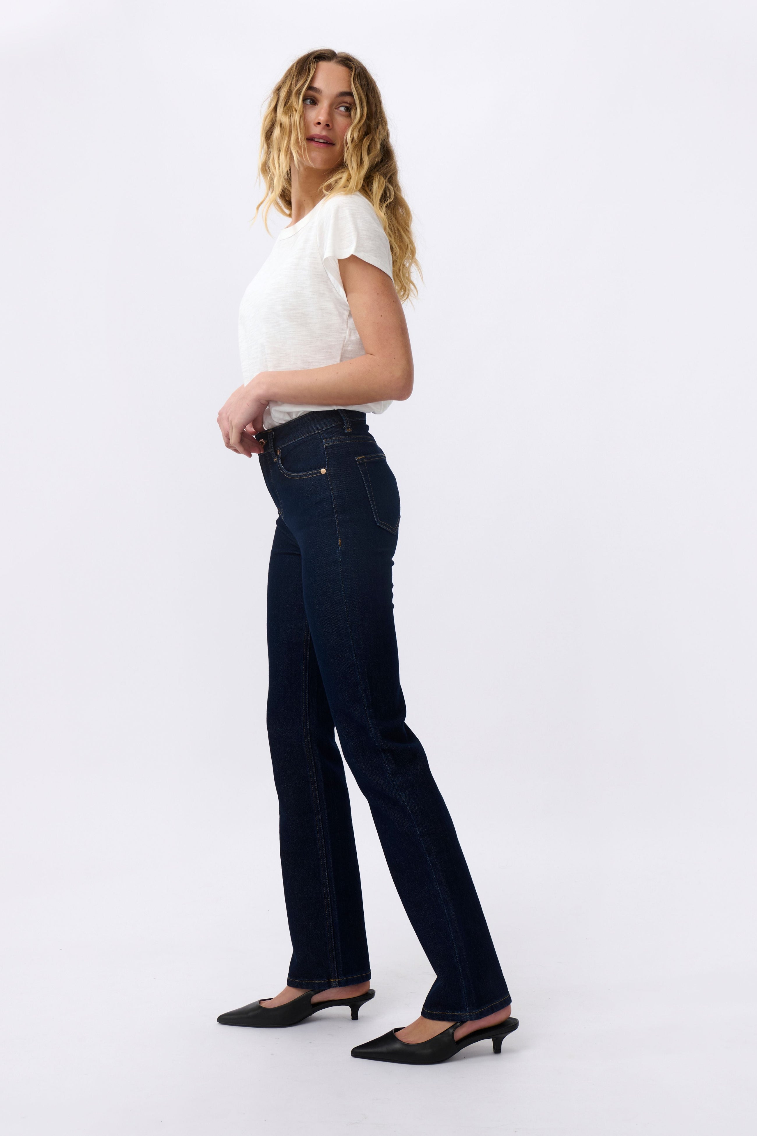 KIREINA | VACAY JEAN (LONG) | INDIGO