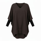 The N-E-S Virtue Tunic – a floaty, relaxed tunic with a scoop neck, curved hem and effortless drape. Perfect layered over a Lattice Singlet. NZ made.