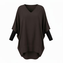 The N-E-S Virtue Tunic – a floaty, relaxed tunic with a scoop neck, curved hem and effortless drape. Perfect layered over a Lattice Singlet. NZ made.