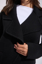 Load image into Gallery viewer, We know you love a good cardi and coat, so meet the Staple the Label Aiden Crop Coatigan—the game-changer your wardrobe needs! With a fresh, modern silhouette, this piece blends effortless class with everyday comfort. Featuring a relaxed fit and signature fine knit fabric, it’s the perfect throw-on-and-go staple.
