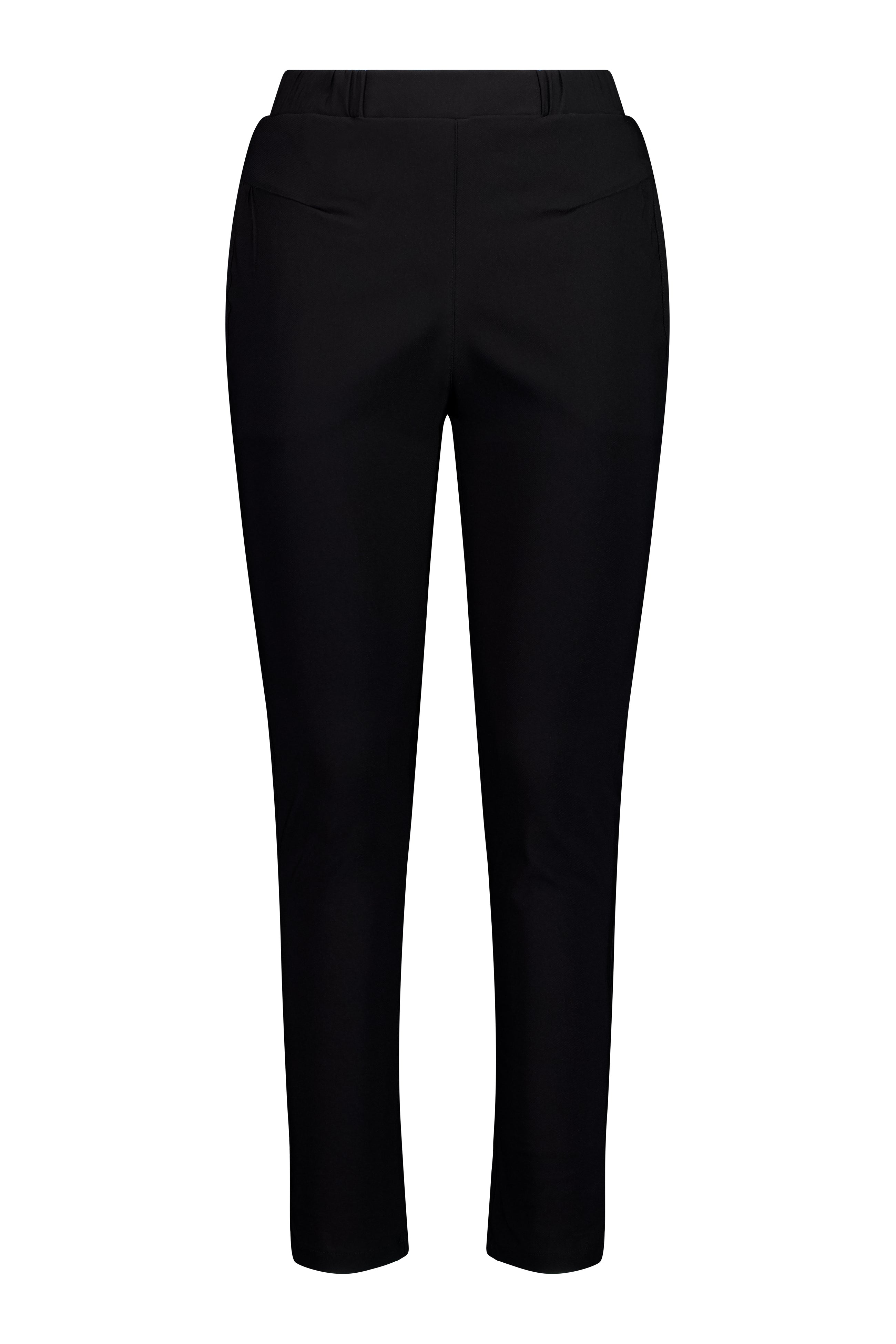 The Dartsta Pants by N-E-S – softly tapered pants with dart detailing, flat front and elastic back waist. Comfortable, timeless and NZ made.