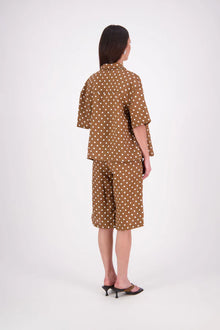 N-E-S | DEMI SHIRT | cinnamon spot