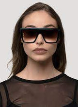 Load image into Gallery viewer, OLLIE TRANSPARENT NAVY/BROWN SUNNIES
