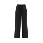 N-E-S Rita Pant. Linen Blend, full length, pockets. Available in black, white, brown. made in NZ.