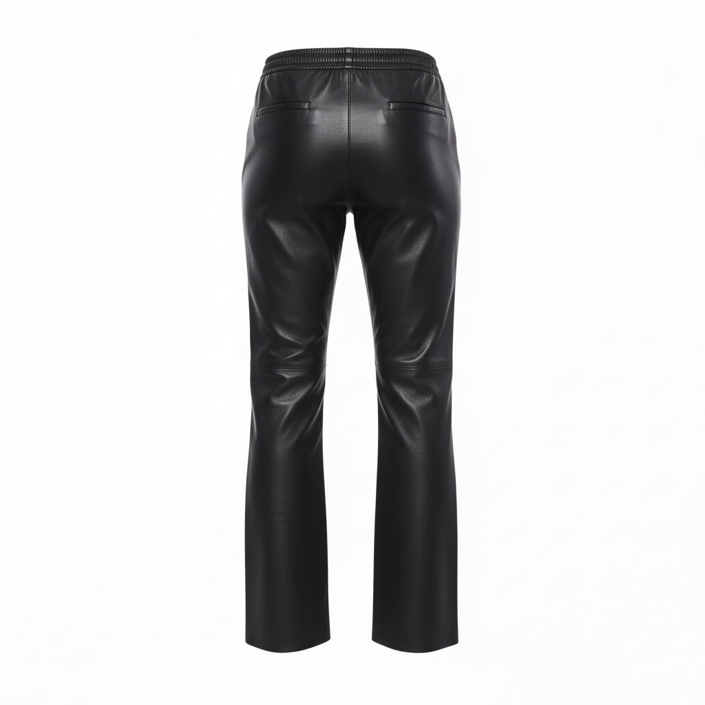 DEA THE LABEL | VALENTINA LEATHER PANT | BLACK