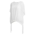 The Vanotti Tunic – N-E-S’ best-selling throw-on top with a scoop neckline and adjustable feature hem. Perfect over a Lattice Singlet. NZ made.