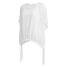 The Vanotti Tunic – N-E-S’ best-selling throw-on top with a scoop neckline and adjustable feature hem. Perfect over a Lattice Singlet. NZ made.