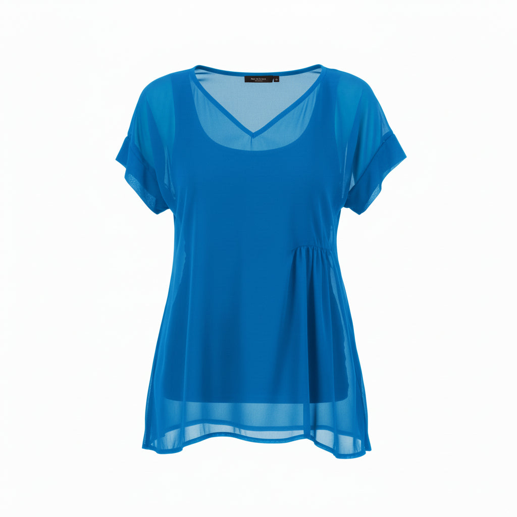 N-E-S | KIRA COBALT TOP