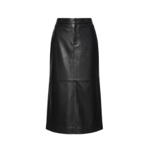 DEA THE LABEL |  VELOCITY LEATHER SKIRT | BLACK
