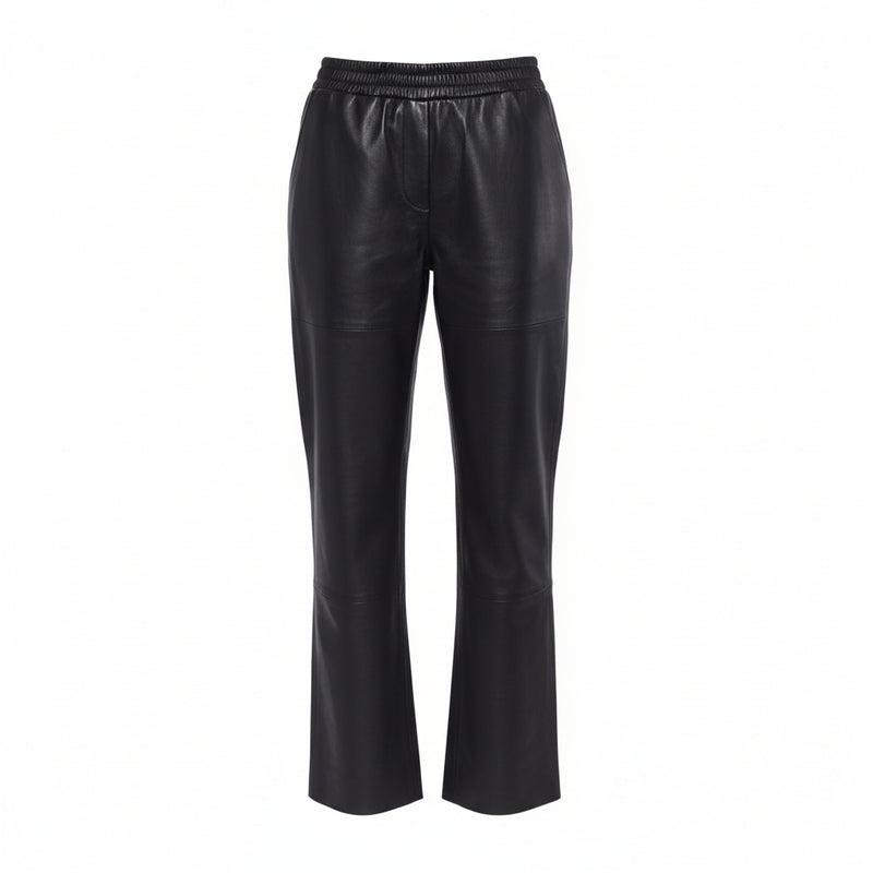 DEA THE LABEL | VALENTINA LEATHER PANT | BLACK