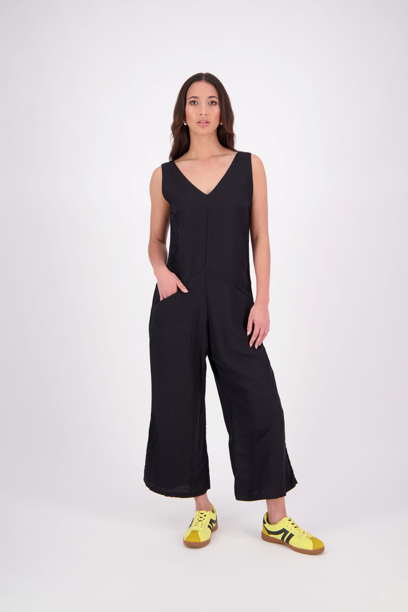 N-E-S | LOUNGE LINEN JUMPSUIT