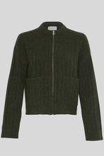 Load image into Gallery viewer, The MSCH Gertrude Nenaya Zip Cardigan is a versatile piece that combines practicality with style. Made from a cozy and durable material, this cardigan features a front zip closure and functional pockets, adding both convenience and a modern edge. Perfect for layering, it offers a relaxed fit that makes it easy to pair with anything from jeans to casual trousers.
