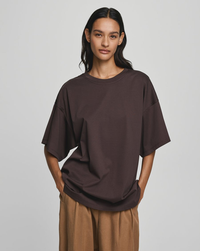 MSCH | KINSEY MELEA TEE | HOT FUDGE