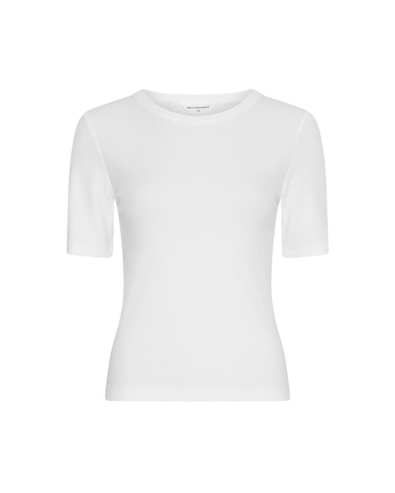 MSCH | BETRINA RIB 2/4 TEE

Our Basics collection "Betrina" has gotten a new addition in the form of this slim fitted, ribbed t-shirt with short sleeves and a round neckline which makes it an essential part of any wardrobe.

Fitting :&nbsp;This t-shirt has a slim fit.

Composition :&nbsp;66% TENCEL™ Lyocell fibers, 27% Cotton &amp; 7% Elastane