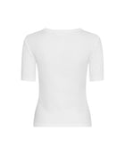 MSCH | BETRINA RIB 2/4 TEE

Our Basics collection "Betrina" has gotten a new addition in the form of this slim fitted, ribbed t-shirt with short sleeves and a round neckline which makes it an essential part of any wardrobe.

Fitting :&nbsp;This t-shirt has a slim fit.

Composition :&nbsp;66% TENCEL™ Lyocell fibers, 27% Cotton &amp; 7% Elastane