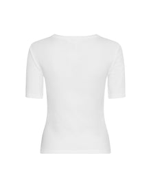MSCH | BETRINA RIB 2/4 TEE

Our Basics collection "Betrina" has gotten a new addition in the form of this slim fitted, ribbed t-shirt with short sleeves and a round neckline which makes it an essential part of any wardrobe.

Fitting :&nbsp;This t-shirt has a slim fit.

Composition :&nbsp;66% TENCEL™ Lyocell fibers, 27% Cotton &amp; 7% Elastane