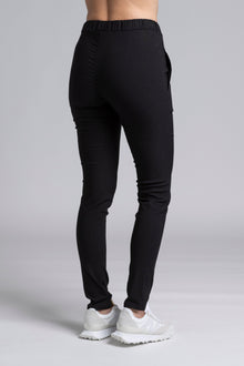 The NES Dartsta Pants by N-E-S – softly tapered pants with dart detailing, flat front and elastic back waist. Comfortable, timeless and NZ made.