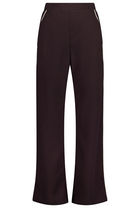 The NES Double Piped Gin Pants by N-E-S – a timeless straight-leg pant with flat front, elastic back and refined piping. Breathable, polished and NZ made.