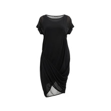 The NES Flow Dress – a versatile chiffon dress with adjustable drape styling. Wear it your way for day or night. Designed and made in NZ.