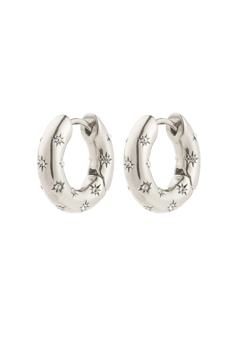 PILGRIM | NEVAEH RECYCLED CRYSTAL EARRINGS
Sparkling Preciosa crystals
Measures 16mm in length
Easy-to-use click clasp for maximum comfort
Crafted from 97% recycled material

Composition: 97% Recycled Brass, 2% Crystal, 1% Plating