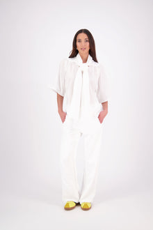 N-E-S | GIN SATIN PANTS | PEARL