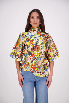 The N-E-S Nova Shirt blends the best of our Ayla, Mon, and Del shirts into one must-have wardrobe piece. Featuring elbow-length sleeves, a soft drop hem at the front and back, and a playful neck tie that can be styled multiple ways—bowed, looped, or reversed and tied at the back. Designed for versatility and charm, the Nova Shirt is a timeless addition to elevate your everyday style.

Our model is 174cm and wear a XS/S (8-10)

Composition: Cotton

Designed and Made in New Zealand