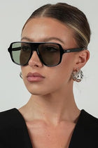 Otra Mikki Sunnies is an oversized plastic Aviator, Sleek, Sheek and Timeless