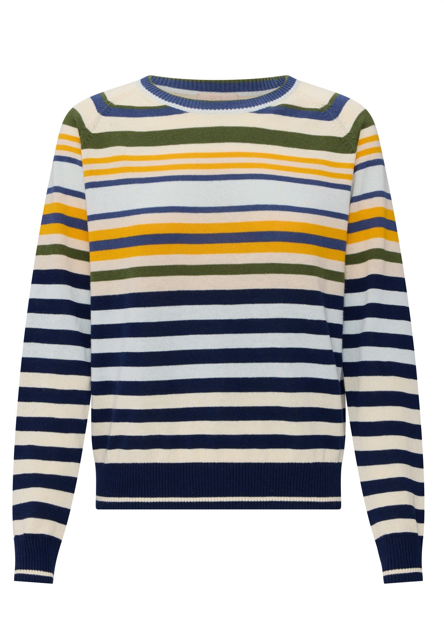 POL | SELA SPRING MULTI STRIPE KNIT