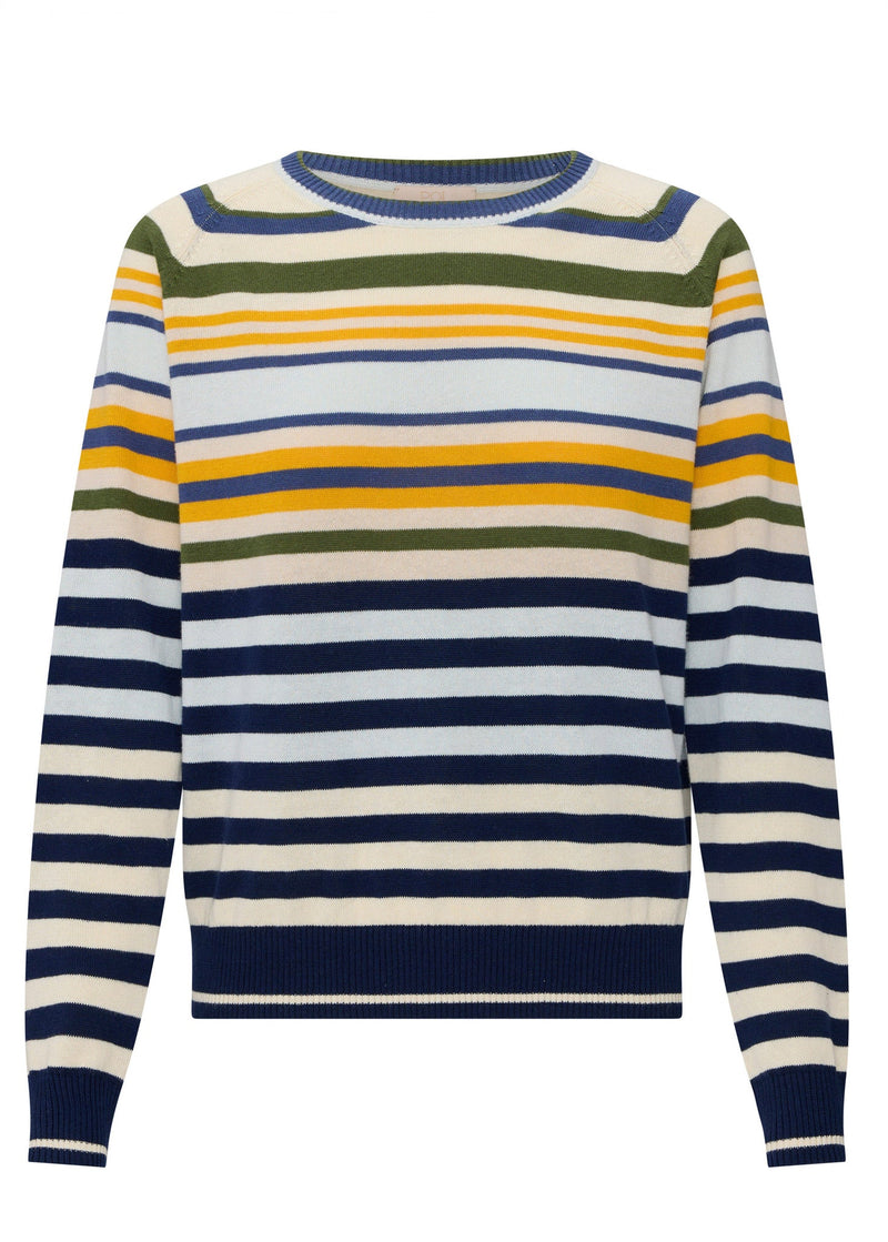POL | SELA SPRING MULTI STRIPE KNIT